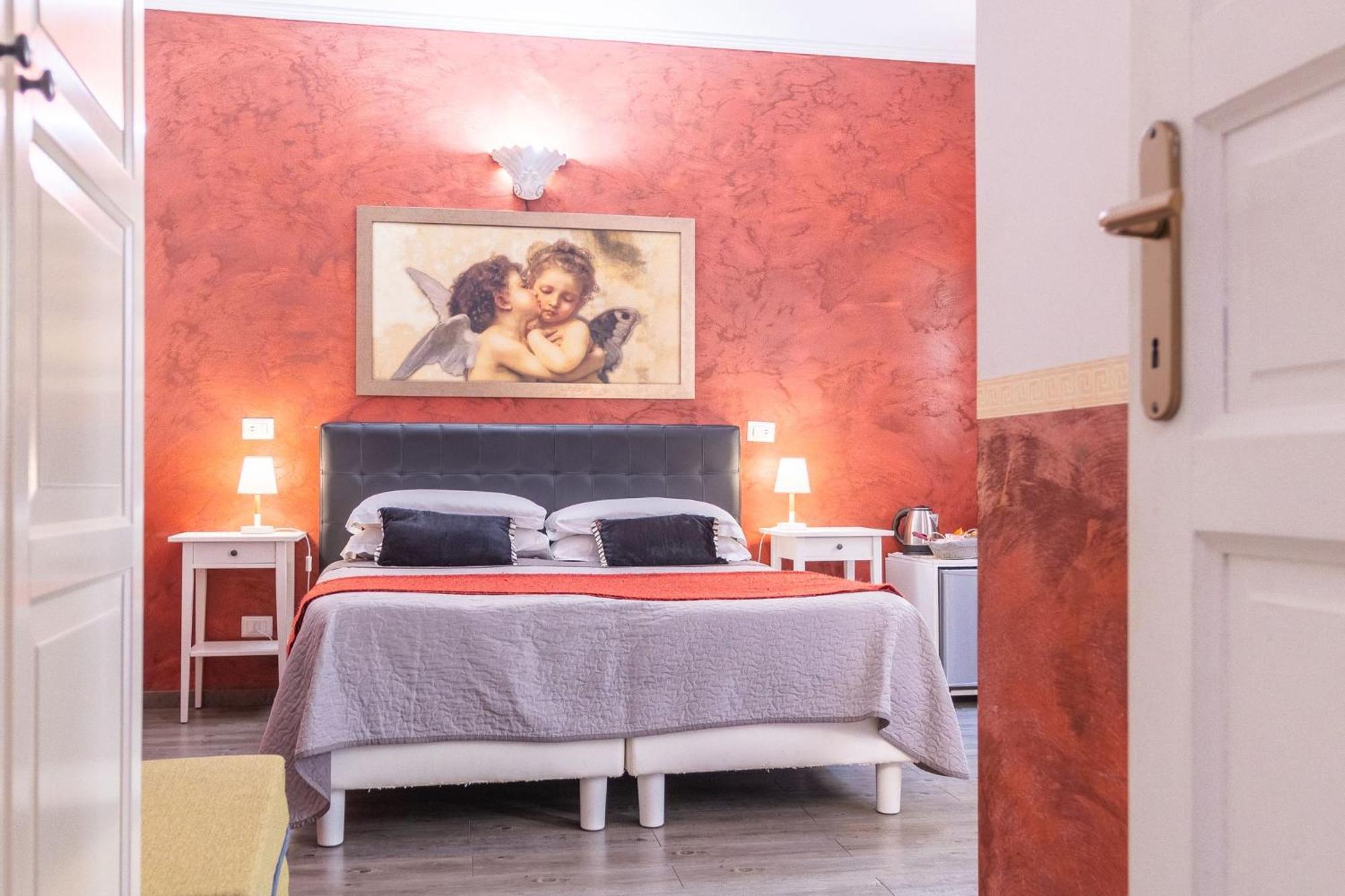 Room In Bb - Family Room In History House ローマ エクステリア 写真