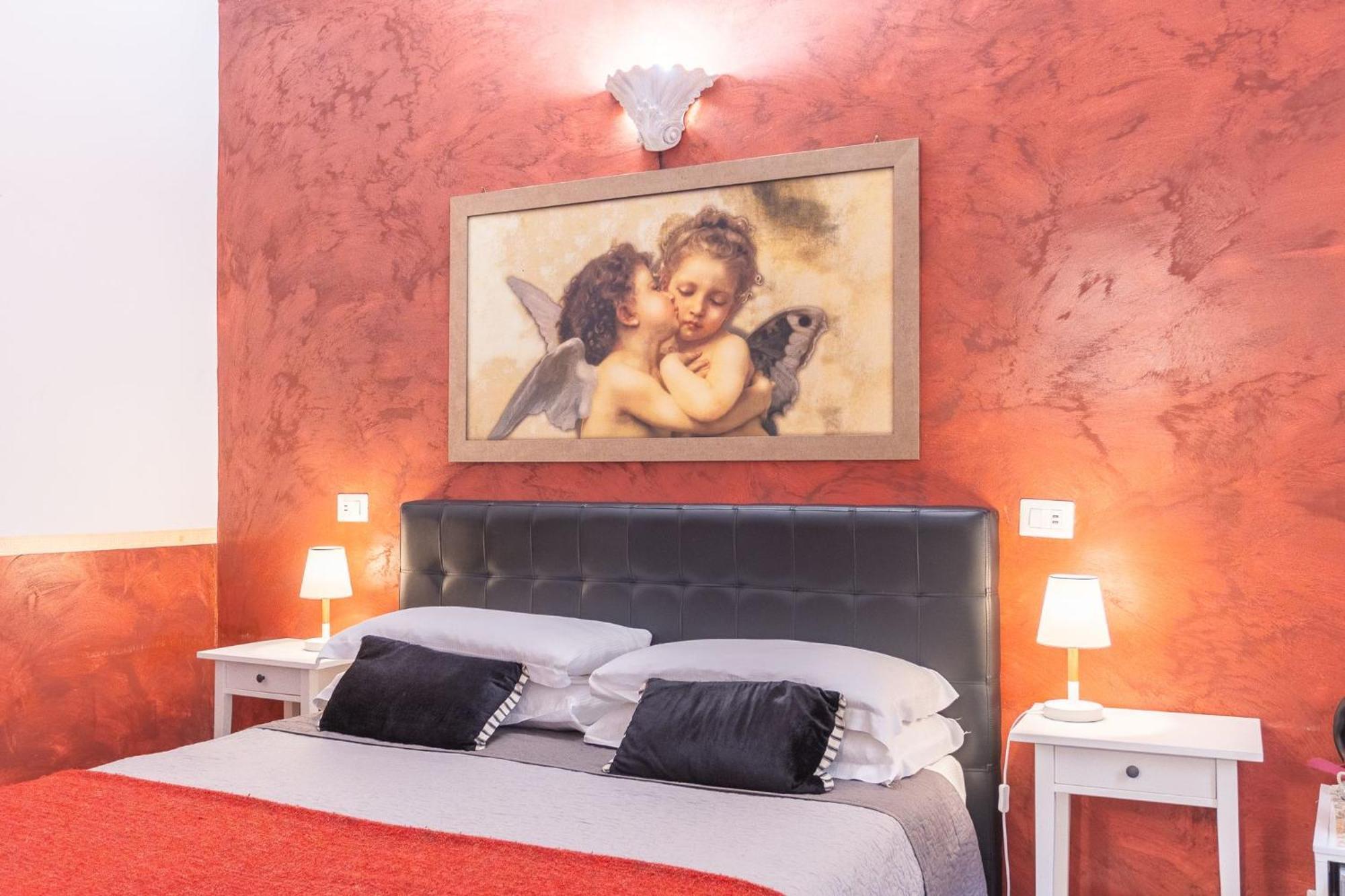 Room In Bb - Family Room In History House ローマ エクステリア 写真